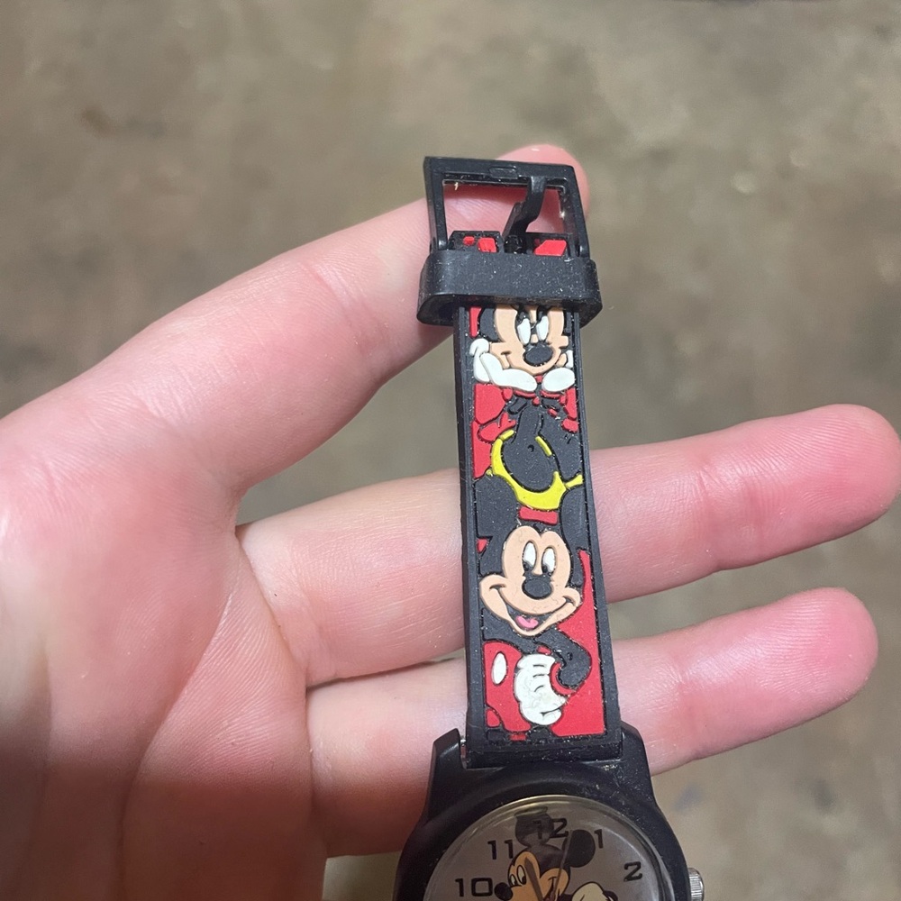 Disney Mickey Mouse Wrist Watch MUOO81 by SII Marketing (Seiko) Untested C103 - Picture 2 of 7